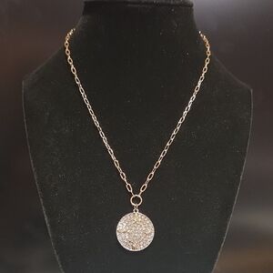 Park Lane Gold And Sikver Tone Pendant Necklace